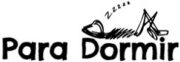 Logo Para Dormir Web
